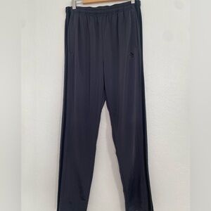 Adidas Men's Large Joggers Pants Warm-Up Side Zipper  3-Strips Track Activewear